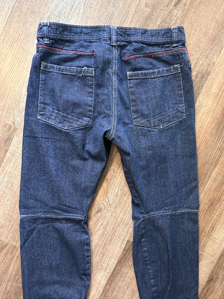 Nasty Pig One Piece Original Excellent Dark Denim Slim Twisted Leg Jeans 34 33 — image 8 of 8